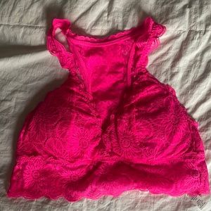Hot Pink Racerback Bralette 🩷